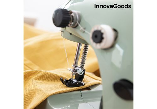 Machine à Coudre Mini InnovaGoods 6 V 800 mA Verte au meilleur prix au Maroc