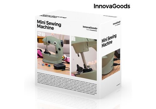 Machine à Coudre Mini InnovaGoods 6 V 800 mA Verte au meilleur prix au Maroc