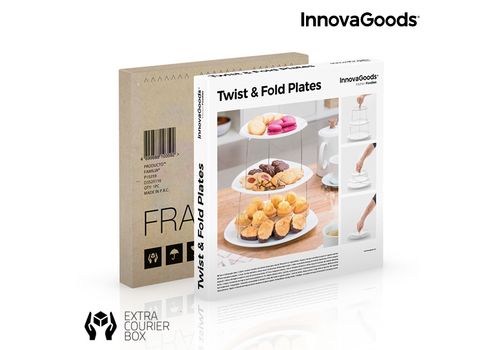 Plats Pliants Rotatifs InnovaGoods au meilleur prix au Maroc