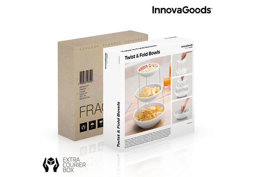 Bols Pliants Rotatifs InnovaGoods au meilleur prix au Maroc