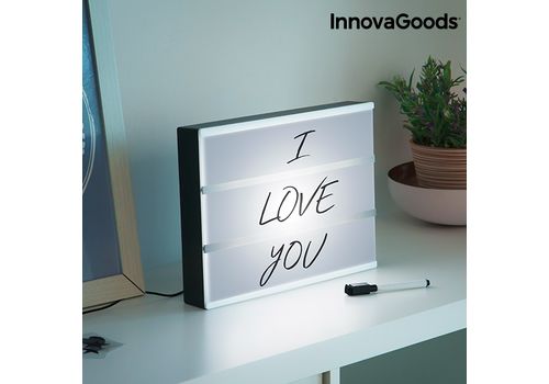 Écran LED pour Écrire des Messages Cinéma InnovaGoods au meilleur prix au Maroc