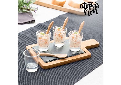 Ensemble de Dégustation Atopoir Noir (9 Pièces) au meilleur prix au Maroc