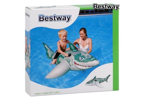 Matelas Gonflable Bestway 41092 (183 x 102 cm) Requin au meilleur prix au Maroc