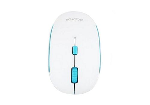 Souris sans-fil approx! APPWMBWLB 1600 dpi Plug and play Blanc Bleu au meilleur prix au Maroc