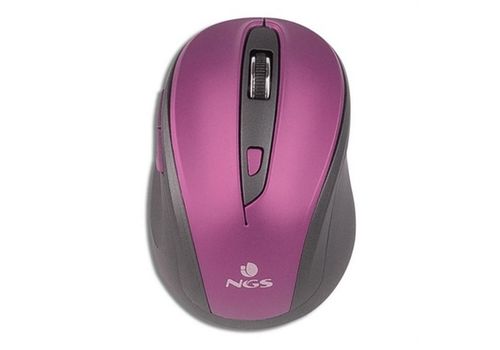 Souris sans-fil NGS EVOMUTEPURPLE Plug and play Violet au meilleur prix au Maroc