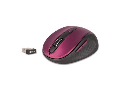 Souris sans-fil NGS EVOMUTEPURPLE Plug and play Violet au meilleur prix au Maroc