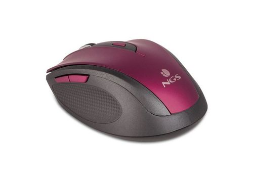 Souris sans-fil NGS EVOMUTEPURPLE Plug and play Violet au meilleur prix au Maroc