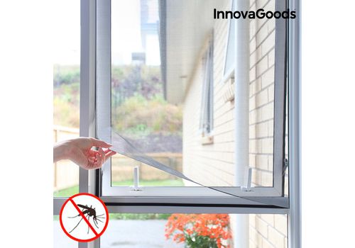 Moustiquiaire Adhésive pour Fenêtre InnovaGoods au meilleur prix au Maroc