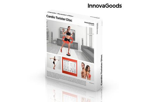 Disque Rotatif de Cardio avec Guide d'Exercices InnovaGoods au meilleur prix au Maroc