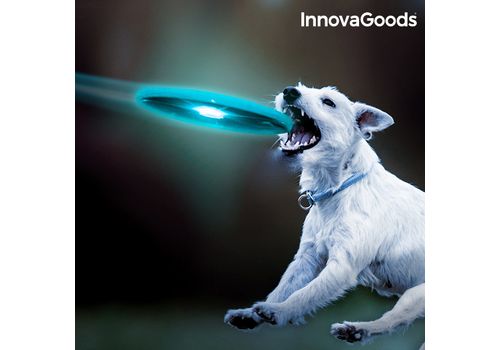 Frisbee avec LED Multicolore InnovaGoods au meilleur prix au Maroc