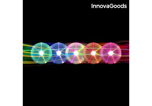 Frisbee avec LED Multicolore InnovaGoods au meilleur prix au Maroc