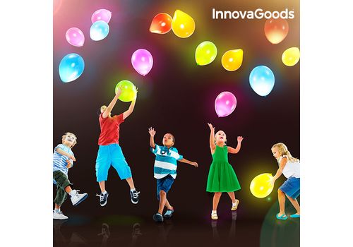 Globes avec LED InnovaGoods (Pack de 10) au meilleur prix au Maroc