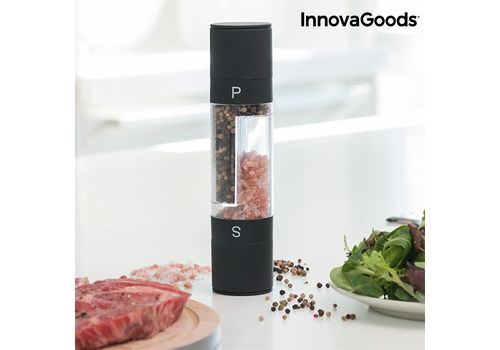 Moulin à Sel et à Poivre 2 en 1 InnovaGoods au meilleur prix au Maroc