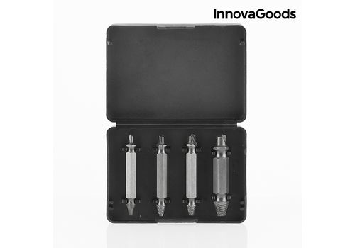 Forets pour Extraire Vis Endommagées InnovaGoods (Pack de 4) au meilleur prix au Maroc