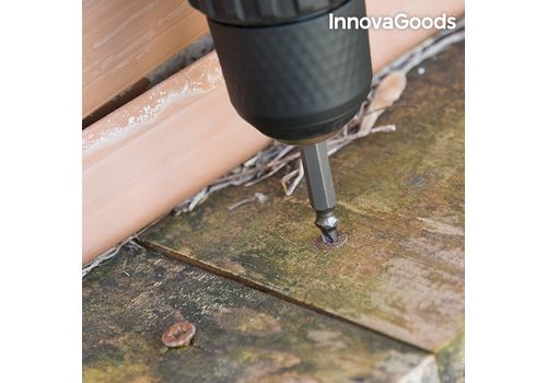 Forets pour Extraire Vis Endommagées InnovaGoods (Pack de 4) au meilleur prix au Maroc