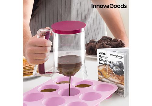 Carafe Distributrice de Pâte à Pâtisserie avec Livre de Recettes InnovaGoods au meilleur prix au Maroc