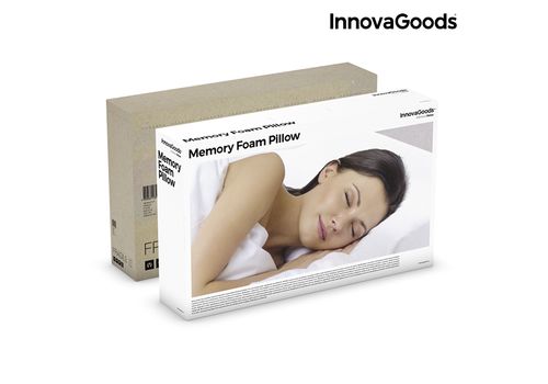 Oreiller Viscoélastique Cervical InnovaGoods au meilleur prix au Maroc