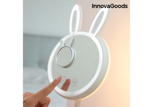Miroir-Lampe LED pour se Maquiller 2 en 1 Mirrobbit InnovaGoods au meilleur prix au Maroc