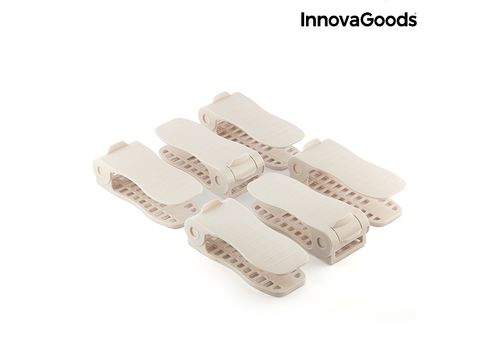 Organisateur de Chaussures Réglable Shoe Rack InnovaGoods (6 Paires) au meilleur prix au Maroc