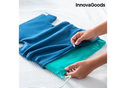 Coussin Électrique pour le Cou et les Épaules InnovaGoods 40 x 40 cm 60W Bleu au meilleur prix au Maroc