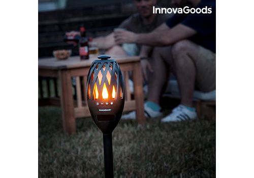 Torche LED avec Haut-Parleur Bluetooth InnovaGoods au meilleur prix au Maroc