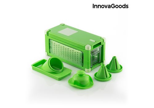 Coupe et Râpe Légumes 8 en 1 avec Livre de Recettes InnovaGoods au meilleur prix au Maroc