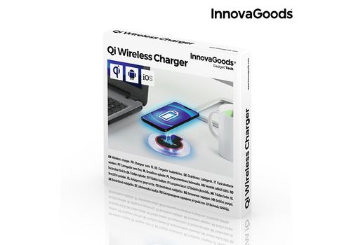 Chargeur Sans Fil pour Smartphones Qi InnovaGoods au meilleur prix au Maroc