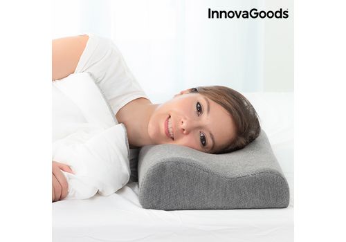 Oreiller Viscoélastique avec Charbon de Bambou InnovaGoods au meilleur prix au Maroc