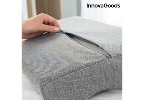 Oreiller Viscoélastique avec Charbon de Bambou InnovaGoods au meilleur prix au Maroc