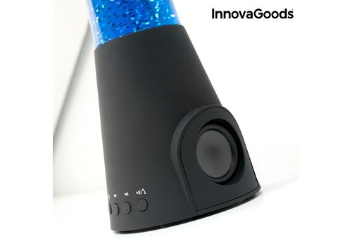 Lampe à Lave avec Haut-Parleur Bluetooth et Microphone InnovaGoods 30W au meilleur prix au Maroc