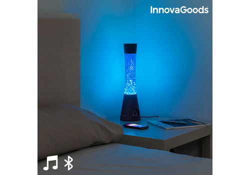 Lampe à Lave avec Haut-Parleur Bluetooth et Microphone InnovaGoods 30W au meilleur prix au Maroc