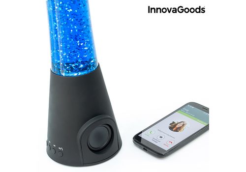 Lampe à Lave avec Haut-Parleur Bluetooth et Microphone InnovaGoods 30W au meilleur prix au Maroc