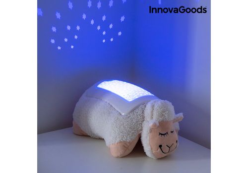 Peluche Projecteur LED d'Étoiles Mouton InnovaGoods au meilleur prix au Maroc
