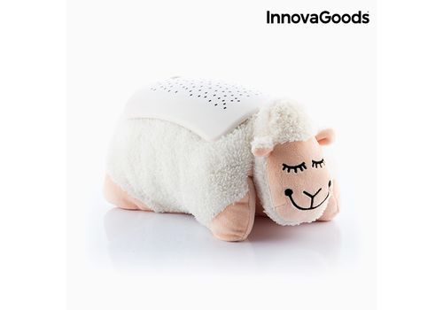 Peluche Projecteur LED d'Étoiles Mouton InnovaGoods au meilleur prix au Maroc