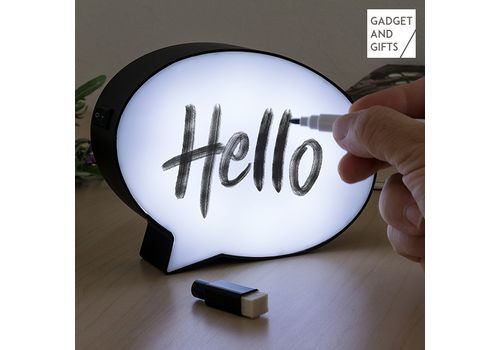 Lampe LED Bulle de Dialogue avec Marqueur Gadget and Gifts au meilleur prix au Maroc
