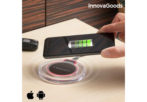 Chargeur Sans Fil pour Smartphones Qi InnovaGoods au meilleur prix au Maroc