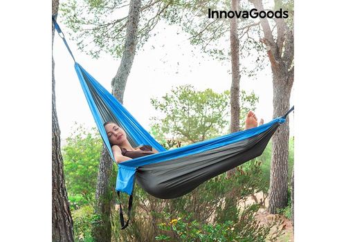 Hamac Double pour Camping Swing & Rest InnovaGoods au meilleur prix au Maroc