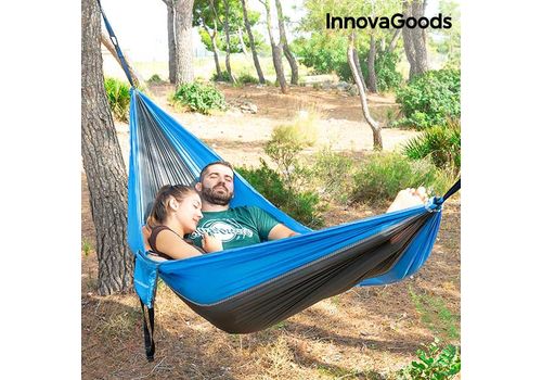 Hamac Double pour Camping Swing & Rest InnovaGoods au meilleur prix au Maroc
