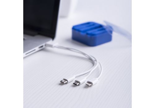 Câble USB vers Micro USB, USB-C et Lightning 145957 au meilleur prix au Maroc