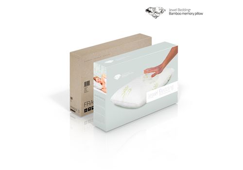 Oreiller à Mémoire de Forme Bamboo Jewel Bedding au meilleur prix au Maroc