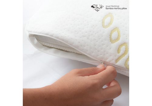 Oreiller à Mémoire de Forme Bamboo Jewel Bedding au meilleur prix au Maroc