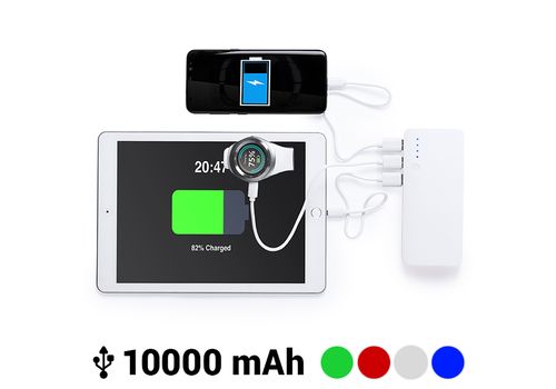 Power Bank avec Triple USB 10000 mAh 145779 au meilleur prix au Maroc