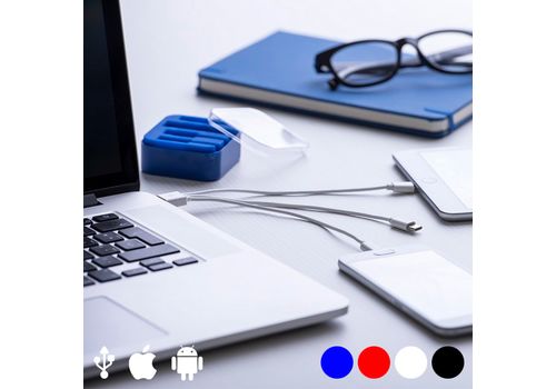 Câble USB vers Micro USB, USB-C et Lightning 145957 au meilleur prix au Maroc