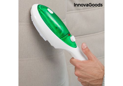 Fer à Vapeur Vertical InnovaGoods 800W Blanc et Vert au meilleur prix au Maroc