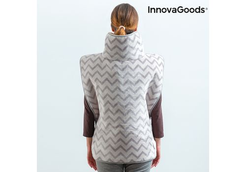 Coussin Électrique pour le Cou, les Épaules et le Dos InnovaGoods 60 x 90 cm 100W Gris au meilleur prix au Maroc