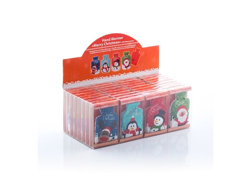 Chauffe-Mains avec Housse de Noël Merry Christmas au meilleur prix au Maroc