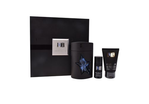 Set de Parfum Homme A*men Rubber Thierry Mugler (3 pcs) au meilleur prix au Maroc