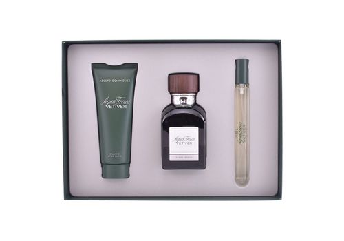 Set de Parfum Homme Vetiver Adolfo Dominguez (3 pcs) au meilleur prix au Maroc