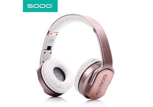 MH2 SODO - Casque Bluetooth 2en1 avec Microphone Haut-parleur + Radio + Appel téléphonique + Lecteur Carte Mémoire au meilleur prix au Maroc
