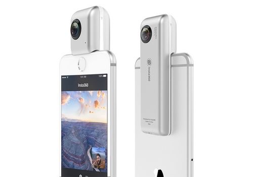 Caméra 360º pour Smartphone Insta360 Micro SD iOS 8+ Argenté au meilleur prix au Maroc